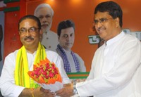 tripura state bjp president rajib bhattacharjee wins rs poll